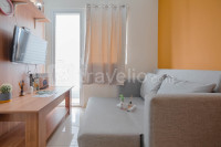 Apartemen Green Pramuka City - Strategic 2BR near UNJ at Green Pramuka City Apartment By Travelio