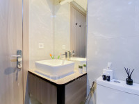 Apartemen Daan Mogot City - Serene Wooden Touch 1BR at Apartemen Daan Mogot City By Travelio