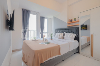 Comfort and Warm Studio at Tokyo Riverside PIK 2 Apartment By Travelio