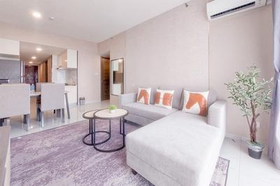 Elegant and Luxury 3BR Apartment at Sky House BSD By Travelio