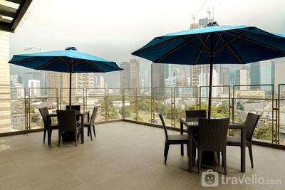 Apartemen Sudirman Hill - Modern Look Studio Room at High Floor Sudirman Hill Apartment By Travelio