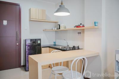 Warm and Simple 1BR at Asatti Apartment By Travelio