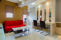 Apartemen Puncak Kertajaya - Pleasant 2BR Combined Unit at Puncak Kertajaya Apartment By Travelio