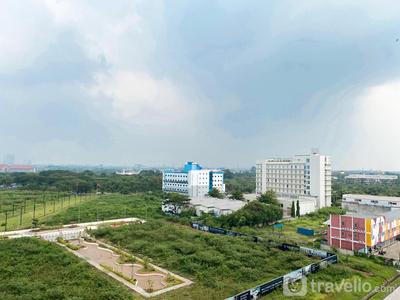 Apartemen Enviro - Unfurnished Studio with AC at 10th Floor at Enviro Apartment By Travelio