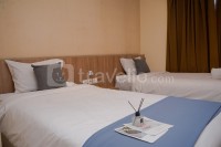 Apartemen Great Western - Warm and Minimalist Studio (No Kitchen) at Great Western Apartment By Travelio