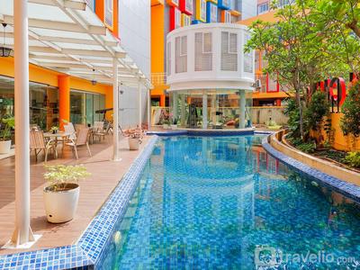 Apartemen Kubikahomy - Warm and Cozy Studio (No Kitchen) at Kubikahomy Apartment By Travelio