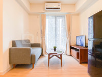 Warm and Cozy 1BR with Makeup Room at Meikarta Apartment By Travelio