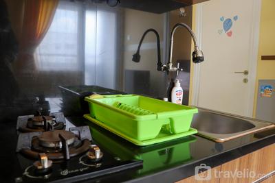 Apartemen Green Pramuka City - Nice and Colorfull 2BR at Green Pramuka City Apartment By Travelio