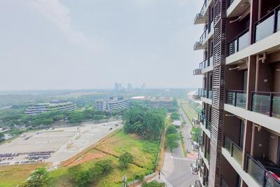 Apartemen Sky House BSD - Simply Unfurnished Studio with AC at Sky House BSD Apartment By Travelio