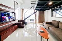 Classic Comfy Studio Loft at Apartment Bintaro Icon By Travelio