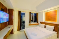 Comfortable and Good Studio Bogor Icon Apartment By Travelio