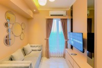 Serene Designed 2BR at Podomoro Golf View Apartment By Travelio