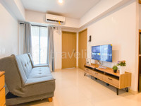 Apartemen Meikarta District 1 - Comfy Stay 2BR at Meikarta Apartment By Travelio
