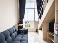 Airy Cozy Loft Studio at Apartment Apple 3 Condovilla By Travelio