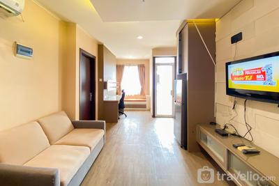 Apartemen Casablanca Mansion - Cozy Living 1BR Casablanca Mansion Apartment near Mall By Travelio