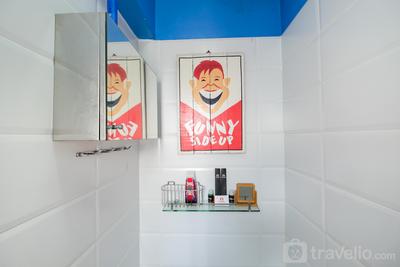 Apartemen Pancoran Riverside - Modern 1BR Apartment at Pancoran Riverside By Travelio