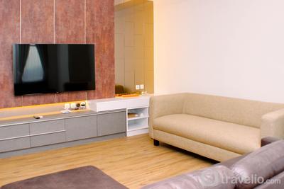 Combined 1BR Comfort and Special Big Size at Vasanta Innopark Apartment By Travelio