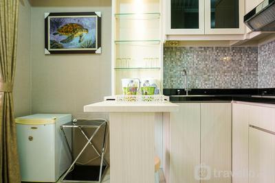 Apartemen Green Pramuka City - Minimalist and Comfy 1BR Green Pramuka City Apartment By Travelio