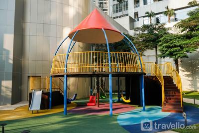 Apartemen Taman Anggrek Residence - Minimalist High Floor 1BR Apartment at Taman Anggrek Residence By Travelio