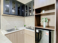Apartemen Daan Mogot City - Serene Wooden Touch 1BR at Apartemen Daan Mogot City By Travelio