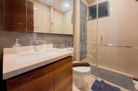 Apartemen Marigold Nava Park - Modern Wood Accent 2BR at Marigold Nava Park Apartment By Travelio
