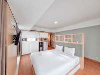 Apartemen Mataram City - Contemporary Studio No Kitchen Apartment Mataram City By Travelio