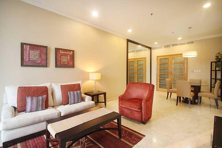 Sewa Apartemen Senayan Residence 3 Br Elegance Room Senayan