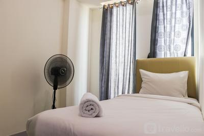 Apartemen Osaka Riverview PIK 2 - Minimalist 2BR Osaka Riverview PIK 2 Apartment (No Living Room) By Travelio