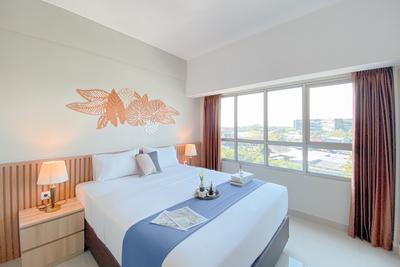 Good Location and Cozy Studio at Springlake Summarecon Bekasi Apartment By Travelio