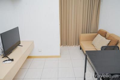 Nice and Comfy 2BR Apartment at M-Town Residence near Summarecon By Travelio