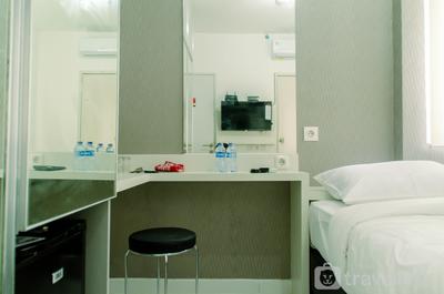Apartemen Aeropolis Residence - Cozy Studio Apartment at Aeropolis Residence (No Kitchen) near CGK Airport By Travelio