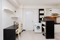 Apartemen Green Pramuka City - Combined and Neat 2BR Apartment Green Pramuka City By Travelio