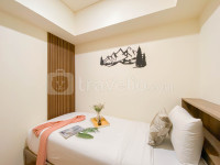 Apartemen Meikarta District 1 - Fully Furnished and Comfy 2BR at Meikarta Apartment By Travelio