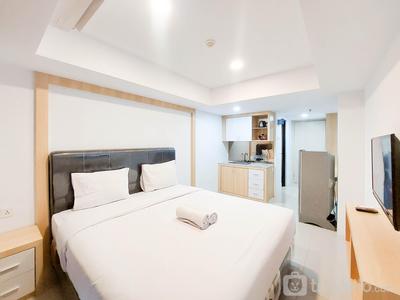 Cozy and Strategic Studio Apartment at De Prima By Travelio