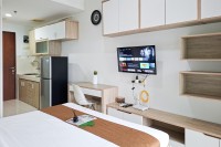 Apartemen Springwood Residence Tangerang - Cozy Studio Room Apartment Springwood Residence Tangerang By Travelio