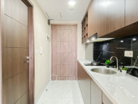 Apartemen Sakura Garden City - Dark Wood Touch Studio at Sakura Garden City Apartment By Travelio