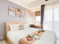 Apartemen Sakura Garden City - Minimalist Neutral Studio Room at Sakura Garden City Apartment By Travelio