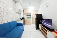 Minimalist 2BR Apartment at Ayodhya Residence Tangerang By Travelio