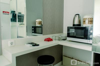 Apartemen Aeropolis Residence - Nice Studio Apartment (No Kitchen) at Aeropolis Residence near CGK Airport By Travelio