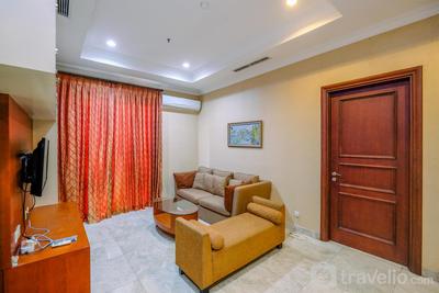 Apartemen Bellezza - Exclusive and Comfy 2BR with Extra Room at Bellezza Apartment By Travelio