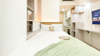 Apartemen Tokyo Riverside PIK 2 - Cozy and Modern Studio Apartment at Tokyo Riverside PIK 2 By Travelio