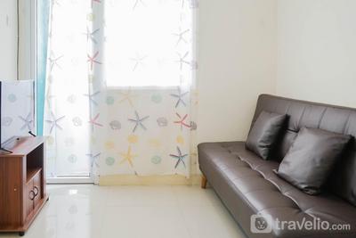 Comfortable 2BR Apartment at Green Pramuka City near Mall By Travelio