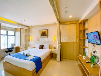 Spacious and Nice View Studio Room Apartment at MT Haryono Residence By Travelio