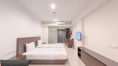 Luxury Studio Apartment (No Kitchen) at Skales Residence Nusa Dua Bali By Travelio