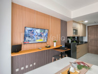 Apartemen Sakura Garden City - Minimalist Neutral Studio Room at Sakura Garden City Apartment By Travelio