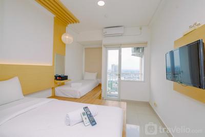 Simple and Comfy Studio at Grand Icon Caman Apartment By Travelio