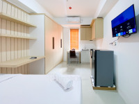 Well Furnished and Cozy Studio Paltrow City Apartment By Travelio