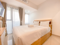 Best Studio Room at Louvin Jatinangor Apartment By Travelio