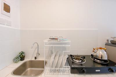 Apartemen Tokyo Riverside PIK 2 - Restful and Simply Studio at Tokyo Riverside PIK 2 Apartment By Travelio