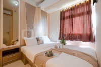 Apartemen Green Pramuka City - Minimalist and Restful 2BR at Green Pramuka City Apartment By Travelio